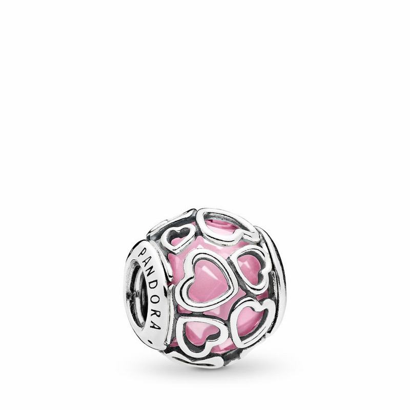 Pandora Australia Encased in Love Charm - Sterling Silver | RFVXQN394